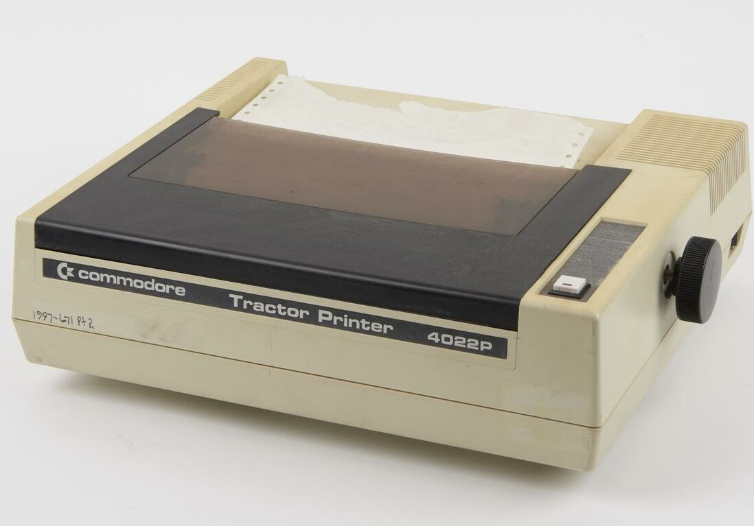 Commodore 'Tractor' printer 4022P (Digital Computers)